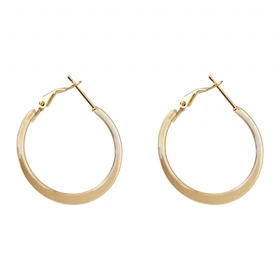 گوشواره زنانه مدل حلقه‌ای 4 میل