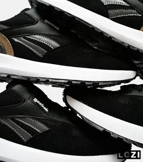 کفش کتانی مشکی طوسی REEBOK Unphased Pro