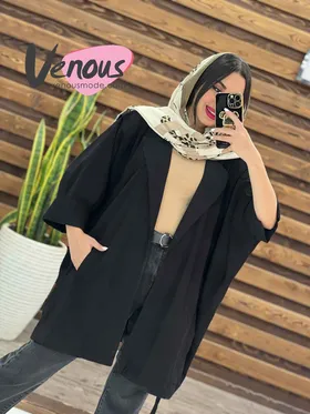 مانتو پانچ دو طرف ژیله