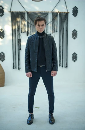 کاپشن چرم صنعتی مدل 6509