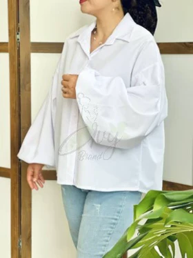 شومیز باکسی پفکی