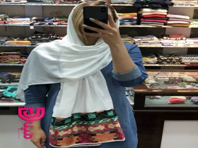 شال سوزندوزی نخی