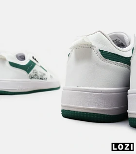 کفش کتانی مردانه سفید سبز NIKE AirForce Draw