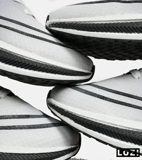 کفش کتانی مردانه سفید بادمجانی nike air structure 26