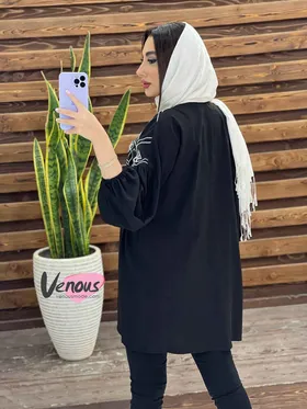 مانتو عروسکی خامه دوزی