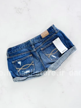 شورتک کوتاه جین پاچه پاکتی