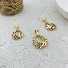 نیم ست زنانه طرح کارتیه ژوپینگ، ظرافت در یک نگاه Xuping