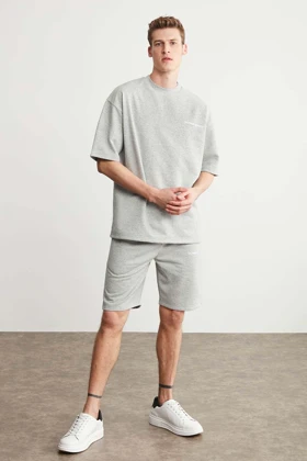 ست هودی و شلوار مردانه گریملانژ grimelange