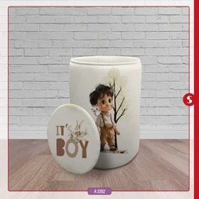 سبد اسباب بازی اتاق کودک برند مینوریا طرح پسرانه کد p-500