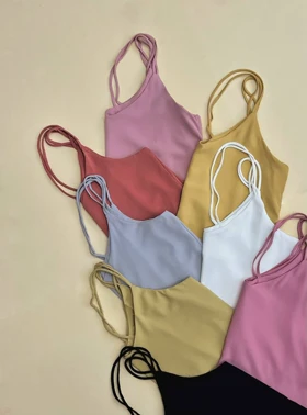 تاپ رنگی پشت ضربدر کد 3352