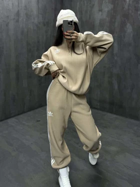 ست دورس و شلوار راه راه ADIDAS