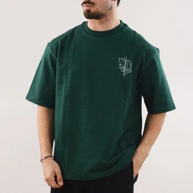 تیشرت باکسی اسپرت ایران مدل My Soul-4M1298 کله غازی