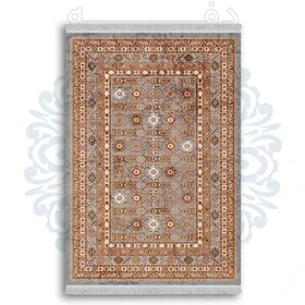 فرشینه از جنس پارچه هازان مخمل ترک طرح گلیم برند دفه کد DDGG 82