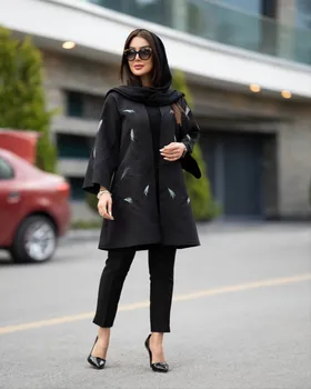 مانتو مازراتی گلدوزی کد 1245