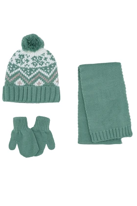 ست روسری و کلاه و دستکش بچگانه panco