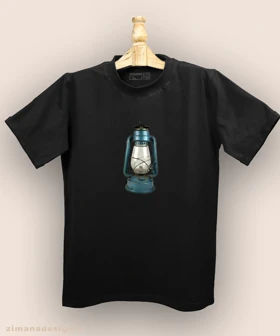 تیشرت مردانه و زنانه نوستالژی طرح فانوس