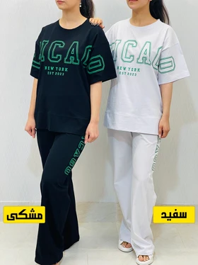 ست تیشرت و شلوار شیکاگو