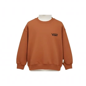 بلوز وارداتی اسپرت بچگانه مدل VANS رنگ قهوه ای(3-10سال)