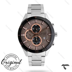ساعت کرست مردانه 6279-3 صفحه قرمز Crest-10895-G