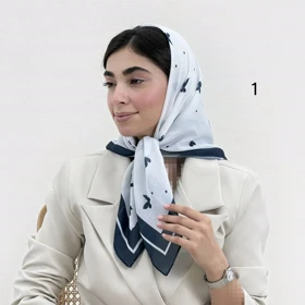 مینی اسکارف زنانه طرحدار | آی بولک