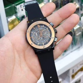 ساعت مچی مردانه هابلوت 3 موتور فعال کرنوگراف سری های کوالیتی کد 2