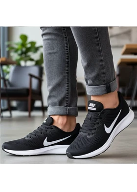 کفش ورزشی مردانه Nike مدل Tigo زیره سفید-مشکی