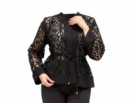 مانتو زنانه بهارا مشکی