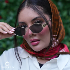 عینک زنانه سلین | فریم کائوچو عدسی پلی کربنات