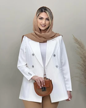مانتو کتی یقه‌انگلیسی