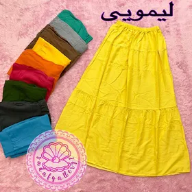 دامن نخی طبقه‌ای بلند