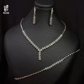 سرویس نقره زنانه کدsnz1047