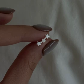 ایرکاف و گوشواره ستاره نقره