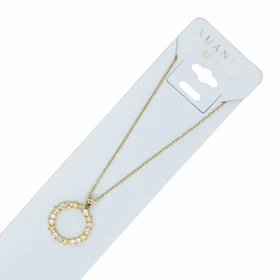 گردنبند زنانه مدل نگینی