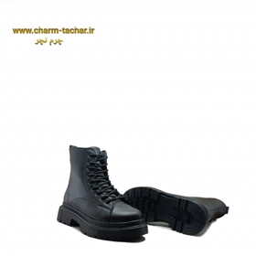 بوت برشکا مردانه بندی بغل زیپ‌دار