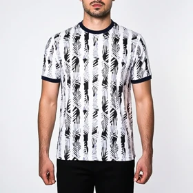 تیشرت طرح برگ مردانه