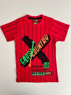 تیشرت پسرانه راه راه جنس نخ پنبه 20020