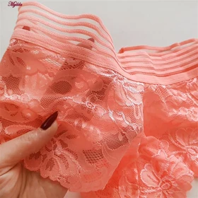 شورت زنانه مدل دانتل نارنجی کد 4983-2216