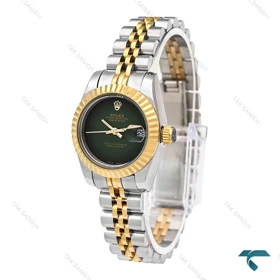 ساعت رولکس زنانه صفحه سبز مهندسی اسمال Rolex-6033-L