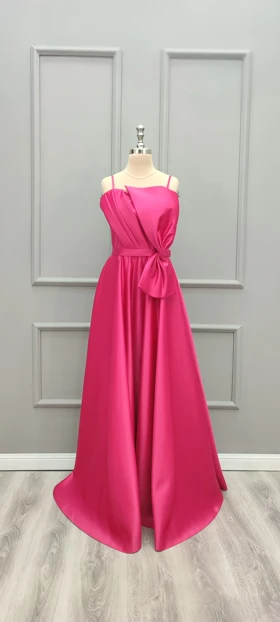 پیراهن بلند پاپیونی نگار 7029