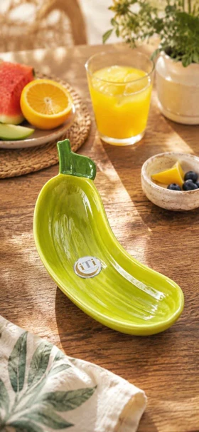 اردو خوری سرامیک طرح کدو بادمجان