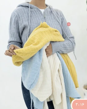 بلوزبافت کلاه دار 3016