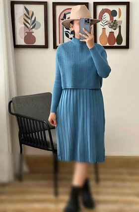 ست دوتیکه بافت کد 3112