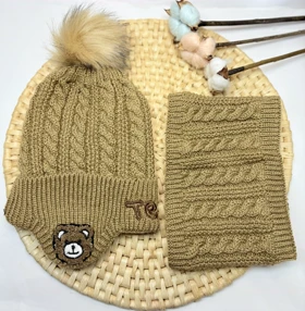 کلاه و شالگردن بچگانه دخترانه و پسرانه