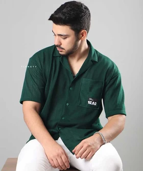 پیراهن یقه انگلیسی مردانه جیب‌دار 0765