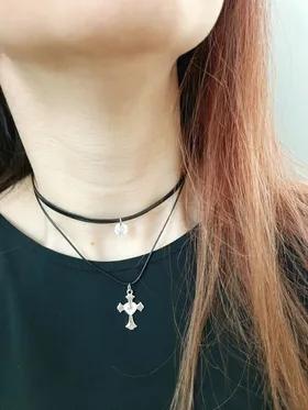 گردنبند دولایه