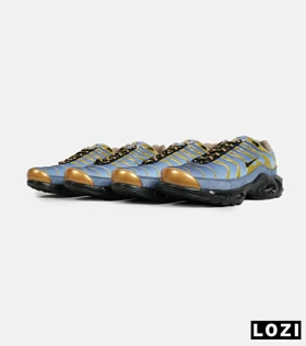 کفش کتانی مردانه و زنانه آبی طلایی NIKE AirMax Plus TN Ultra