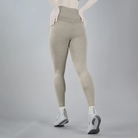 لگ کبریتی ورزشی زنانه مدل 4C0343 کرم