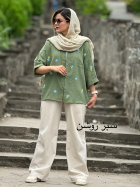 شومیز مانتویی تی تی