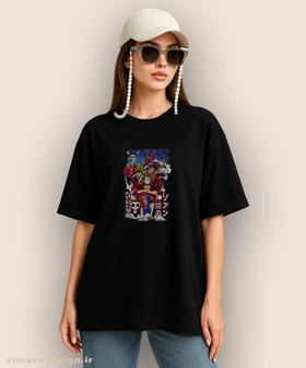 تیشرت لش مردانه و زنانه طرح وان پیس کد910