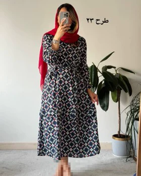 پیراهن مانتویی نارین 2